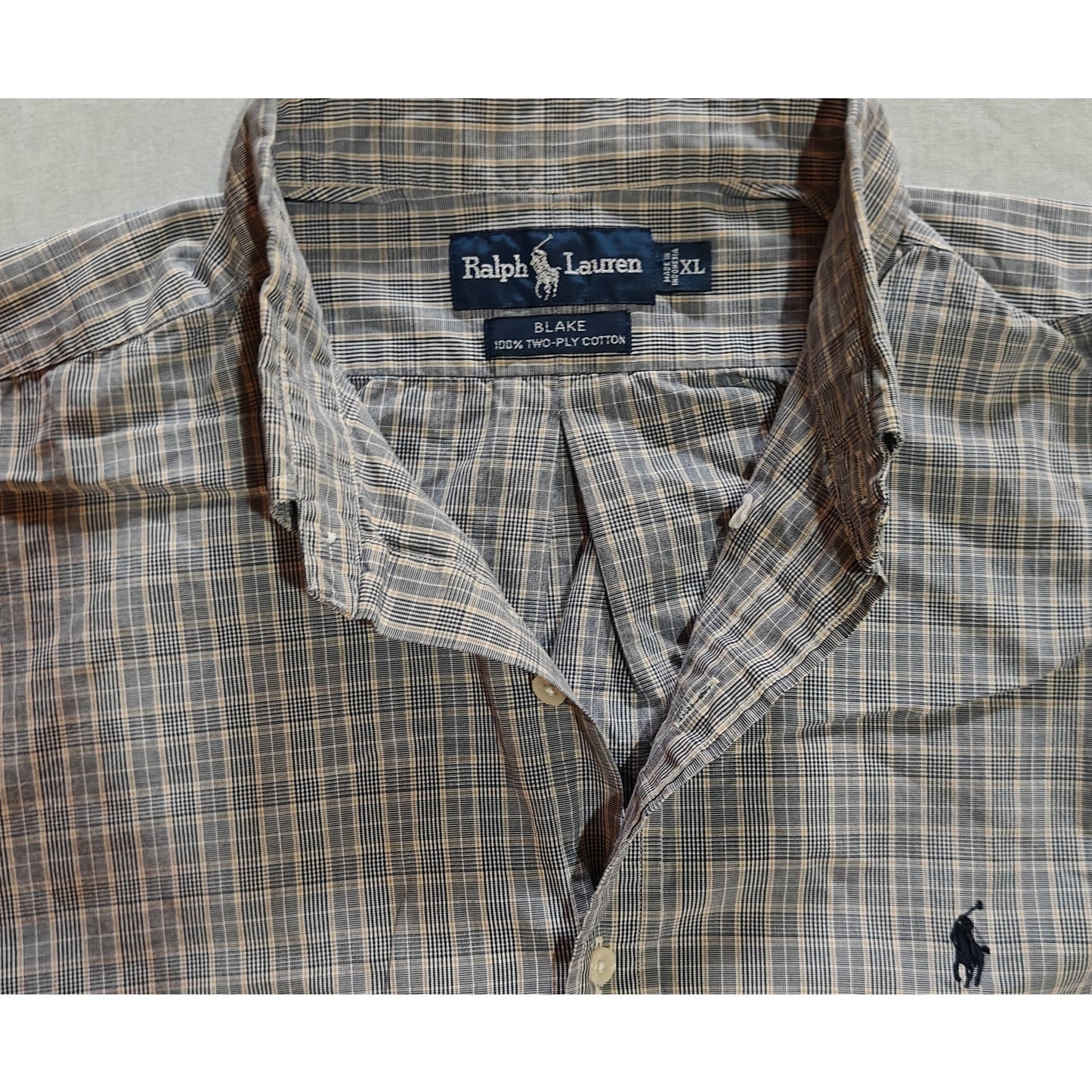 Plaid Short Sleeve Button Down Shirt