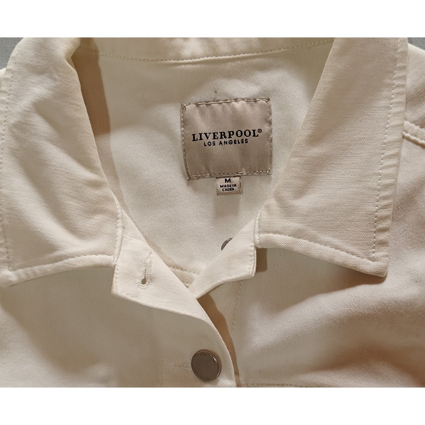 White Denim Jacket