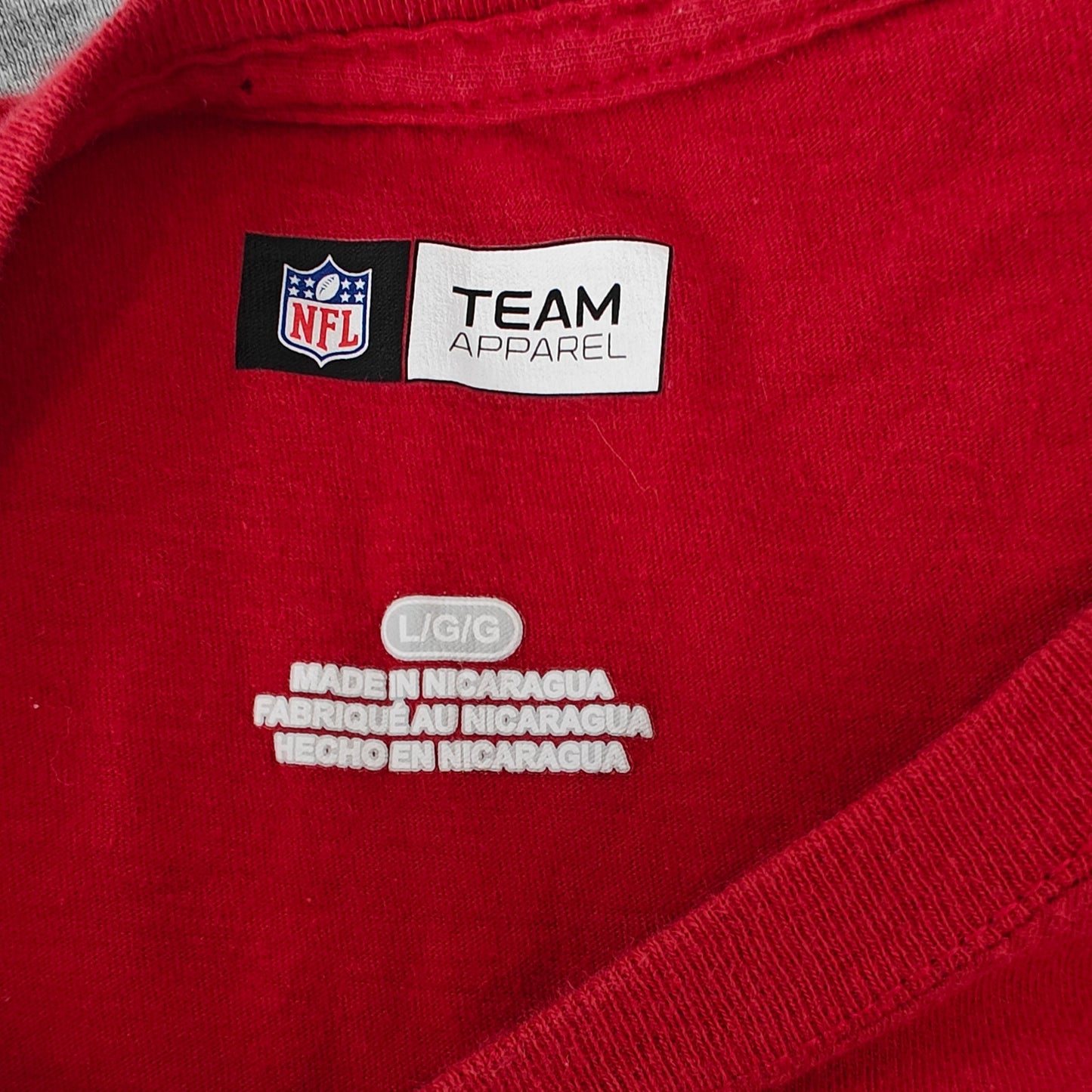 San Francisco 49ers Red Graphic Tee