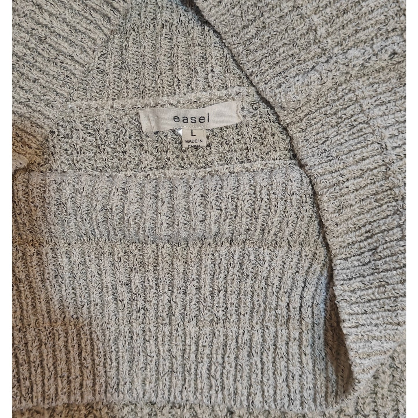 Chunky Knit Cropped Sweater