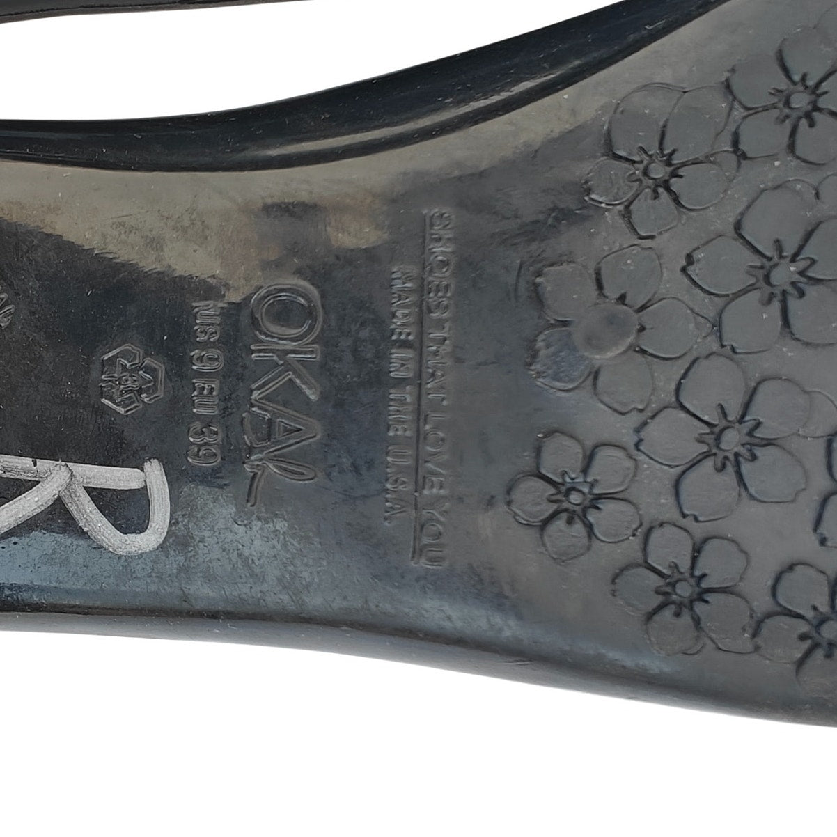 Black Jelly Ballet Flats