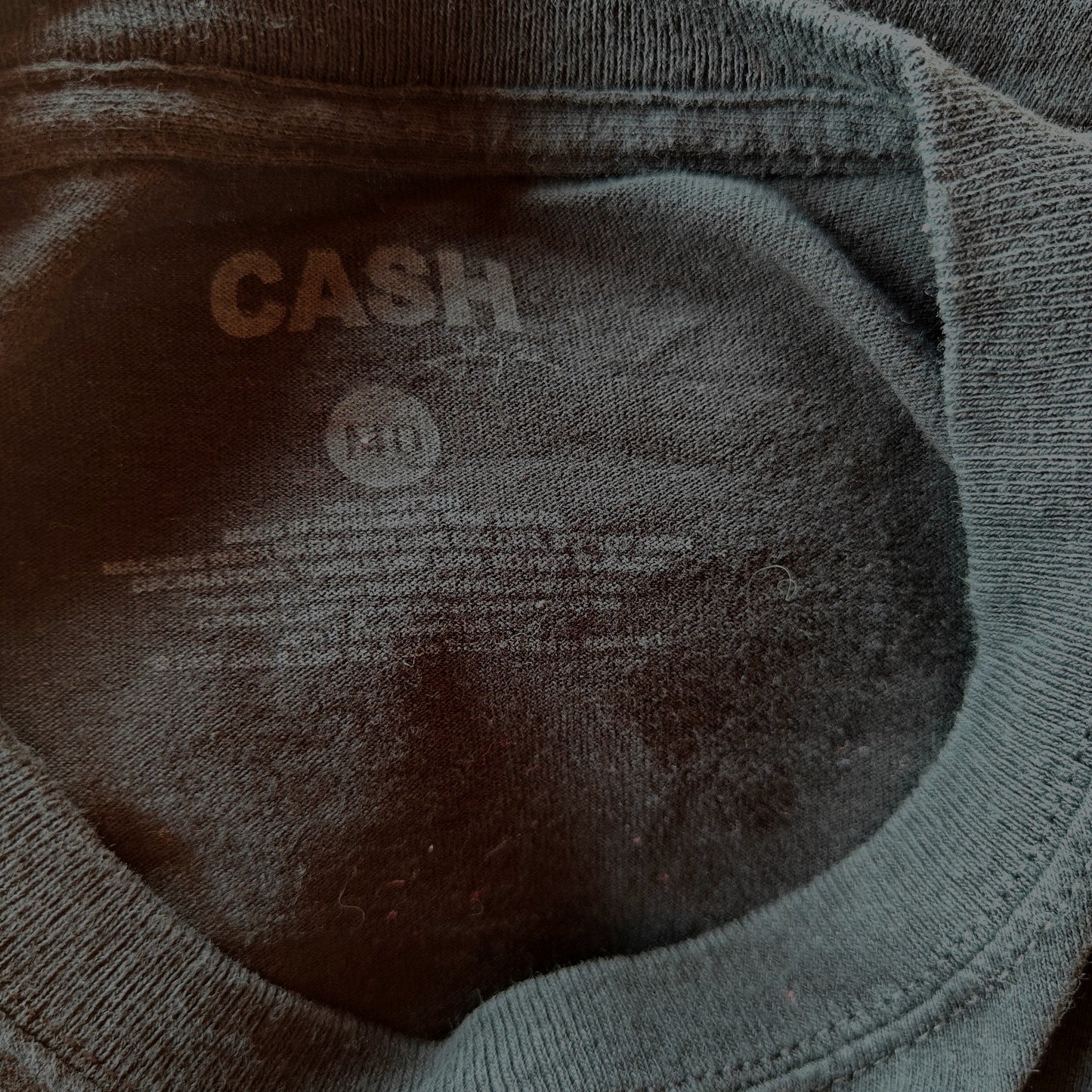 Johnny Cash Man in Black Graphic T Shirt