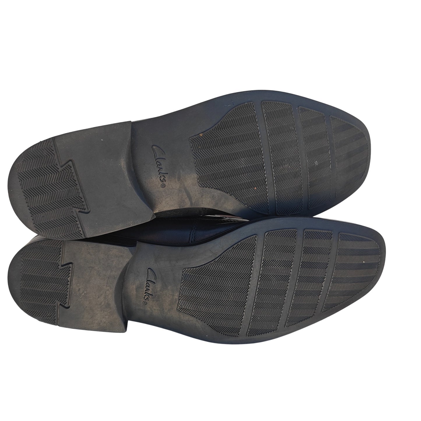 Black Leather Slip On Loafers
