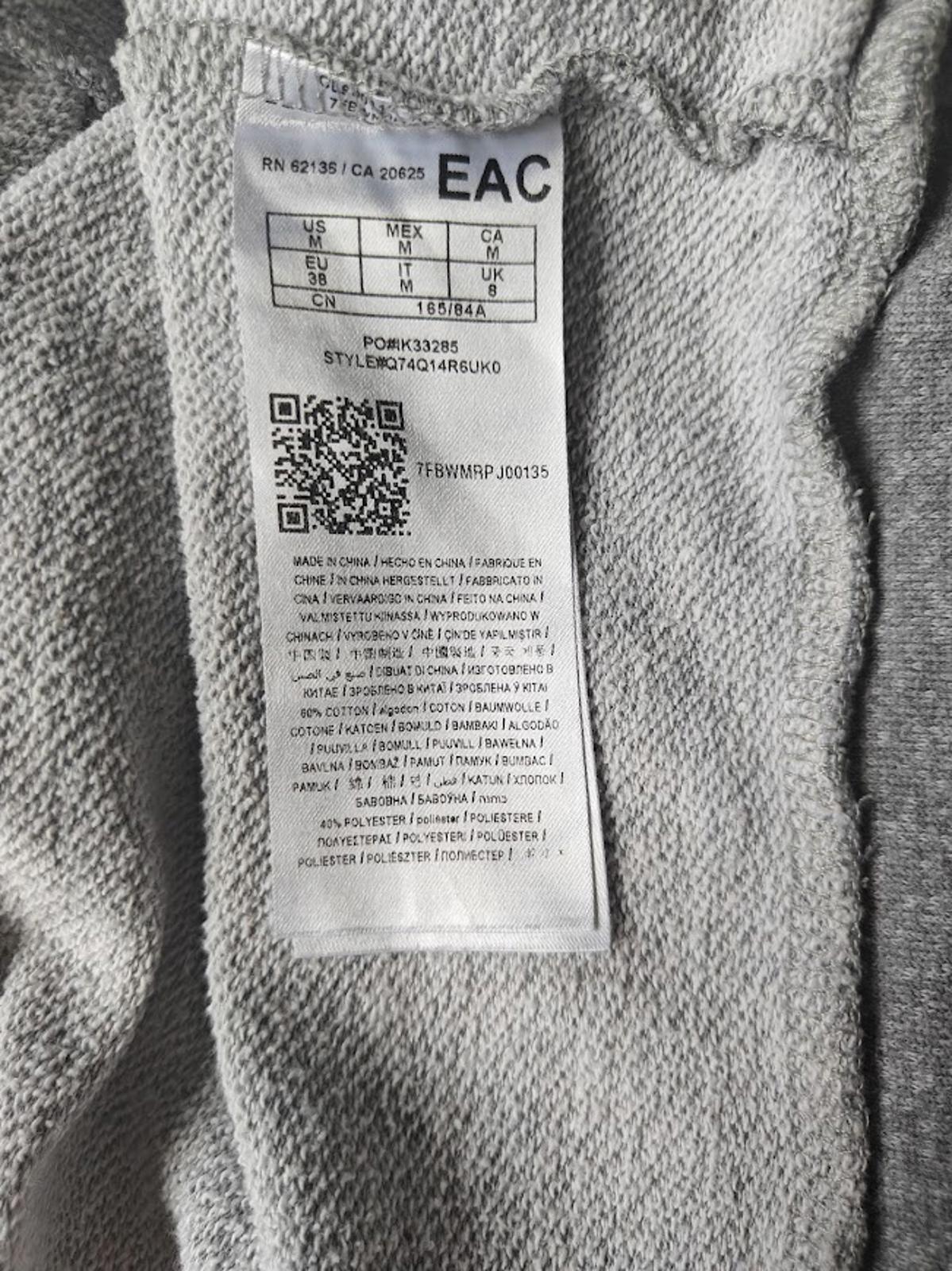 Heather Gray Y2K Logo Sweatshirt