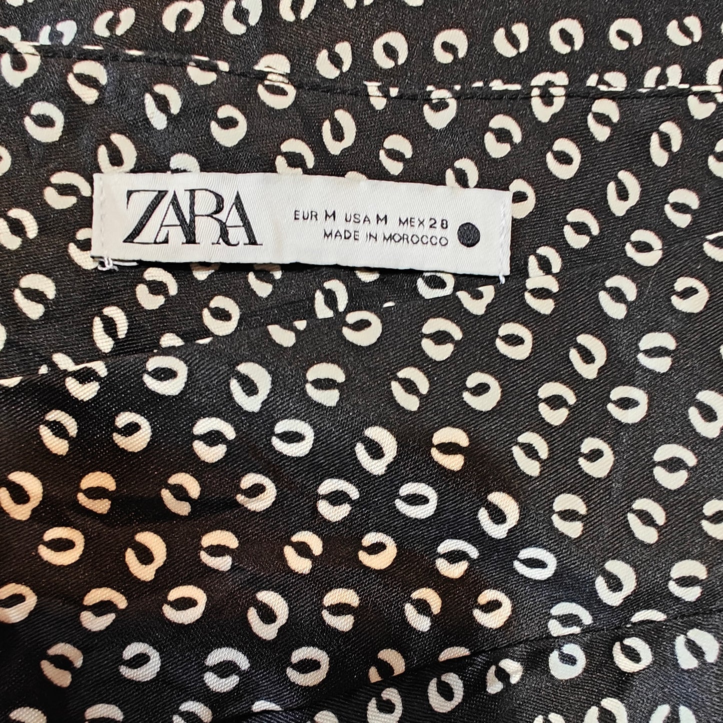 Black and White Print Culottes