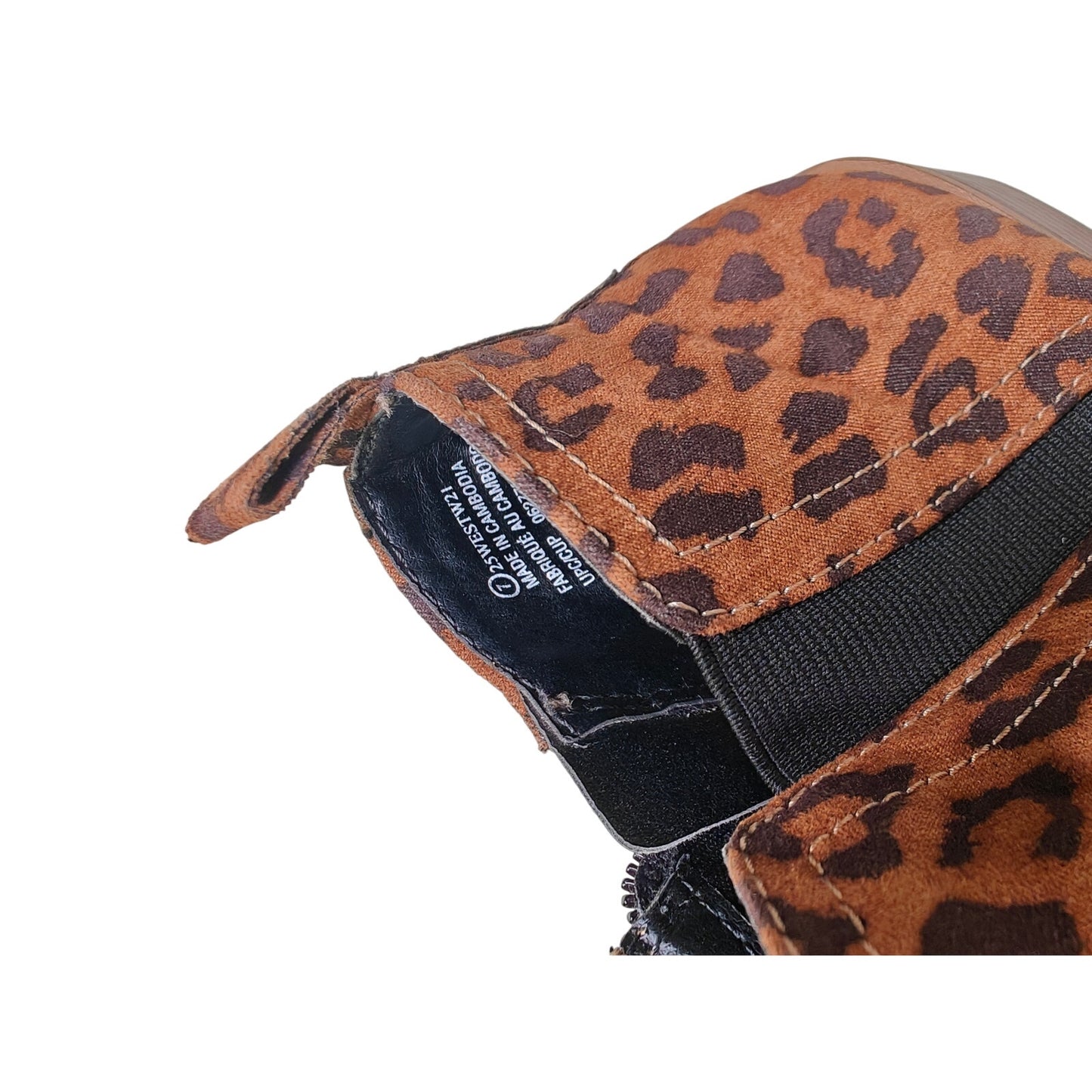 Leopard Print Ankle Boots