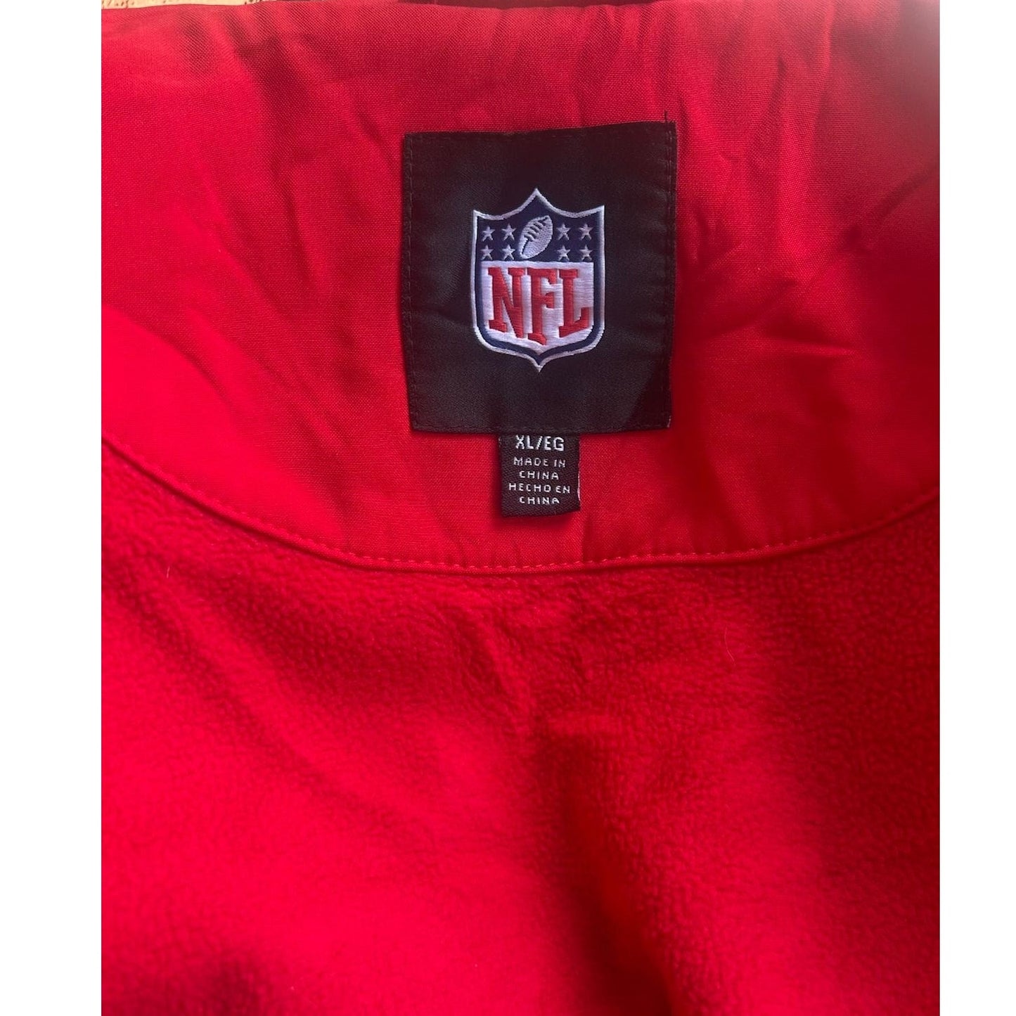 San Francisco 49ers Red Hooded Jacket
