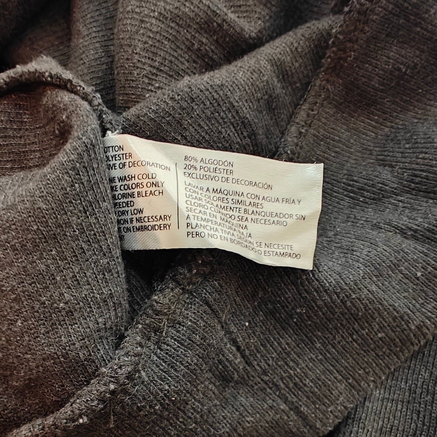 Gray Quarter Zip Pullover Sweatshirt