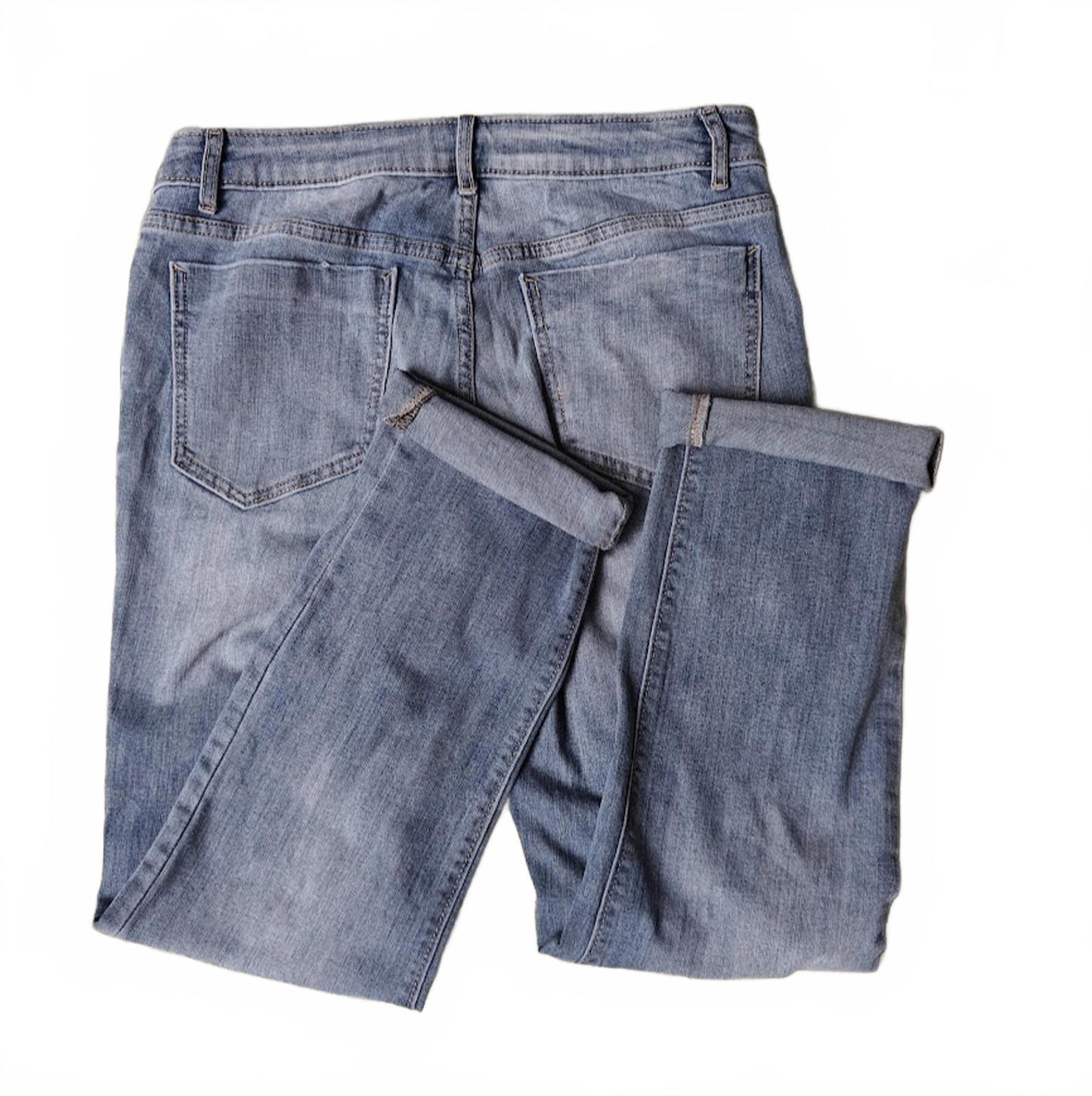 Roll Cuff Capri Jeans Size 10