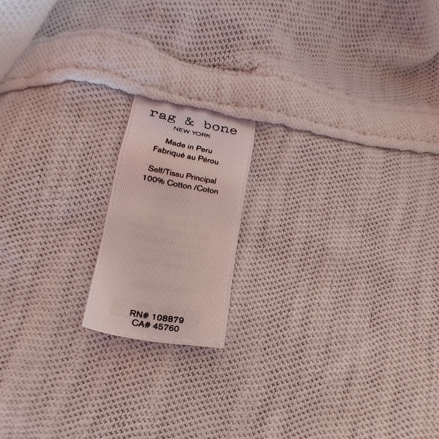White Slub Tee Shirt