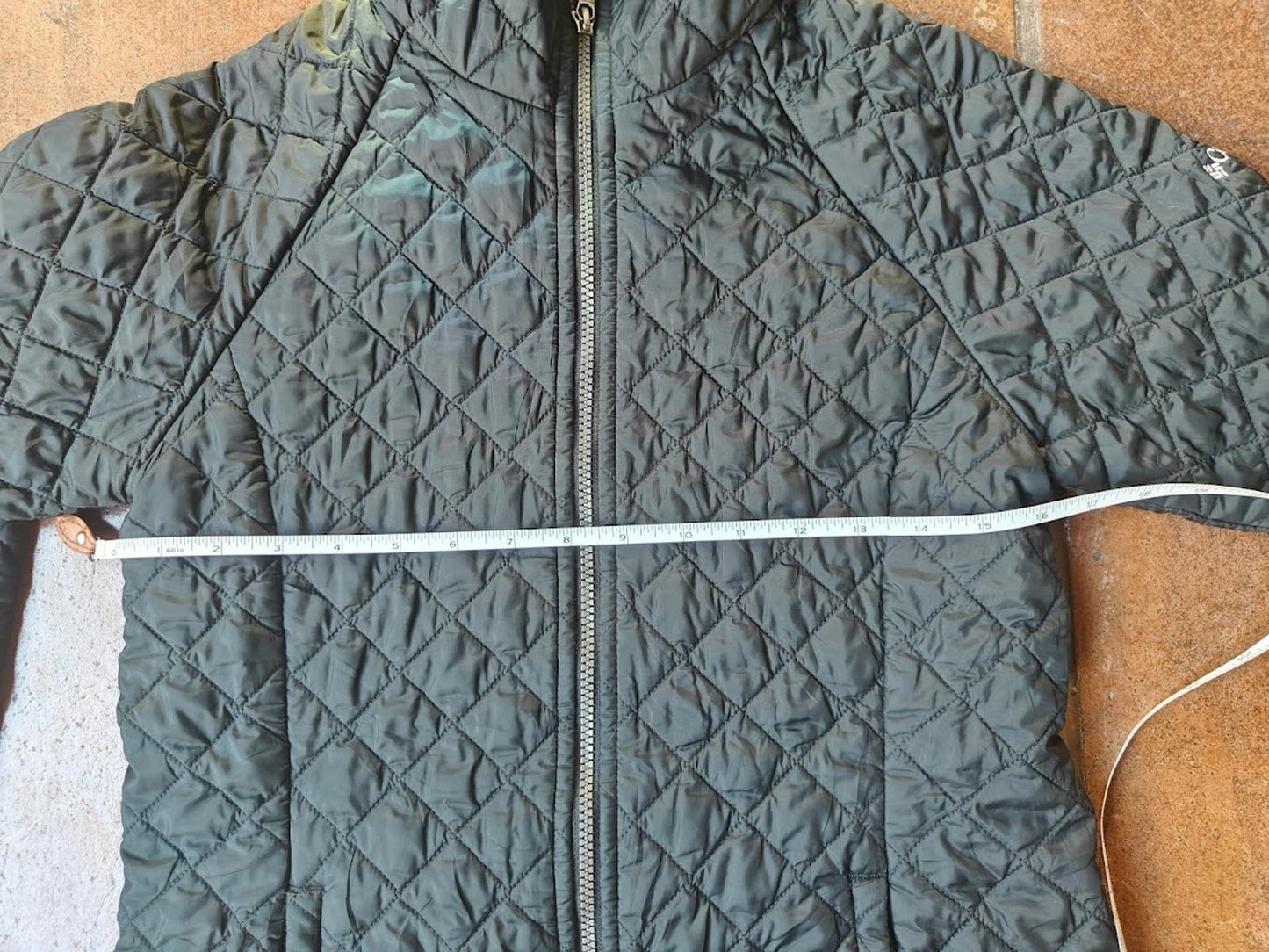 Black Omni Heat Quilted Jacket