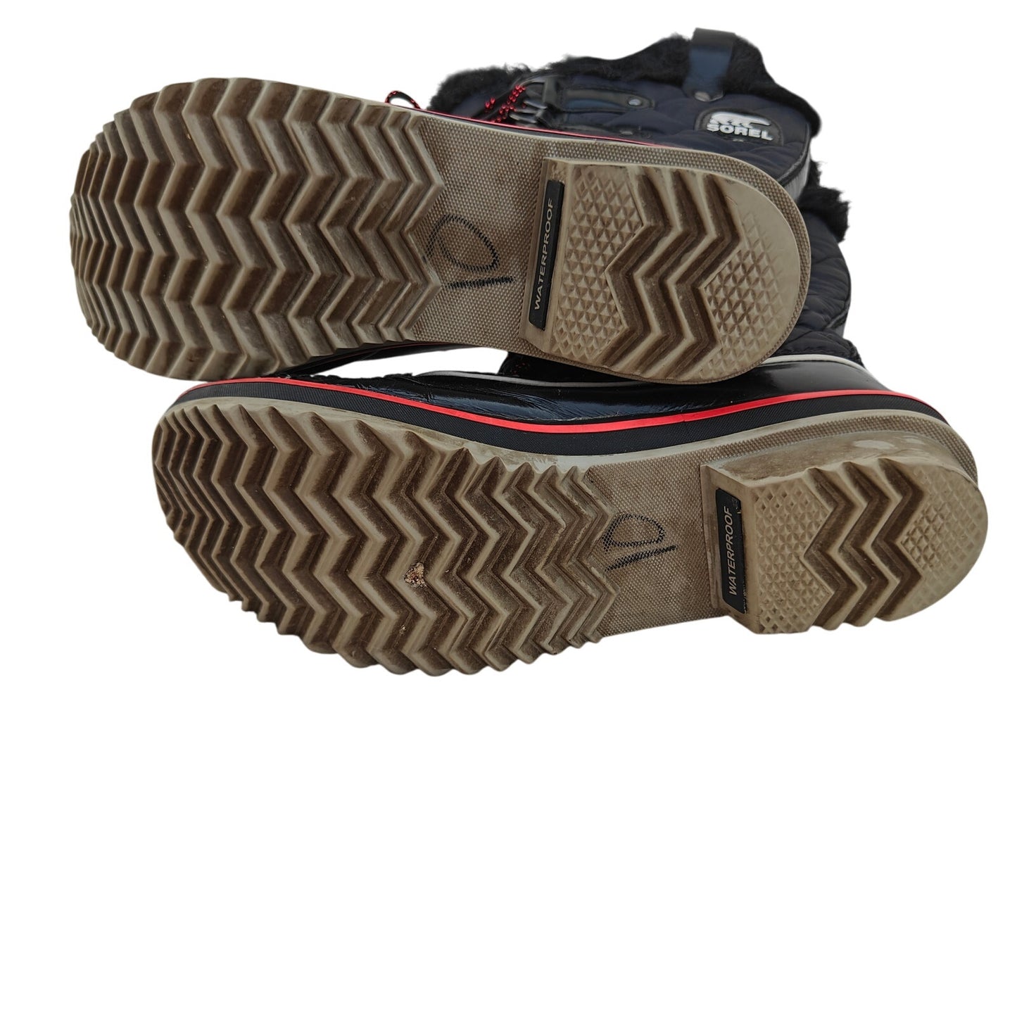 Black Tofino II Quilted Waterproof Snow Boots