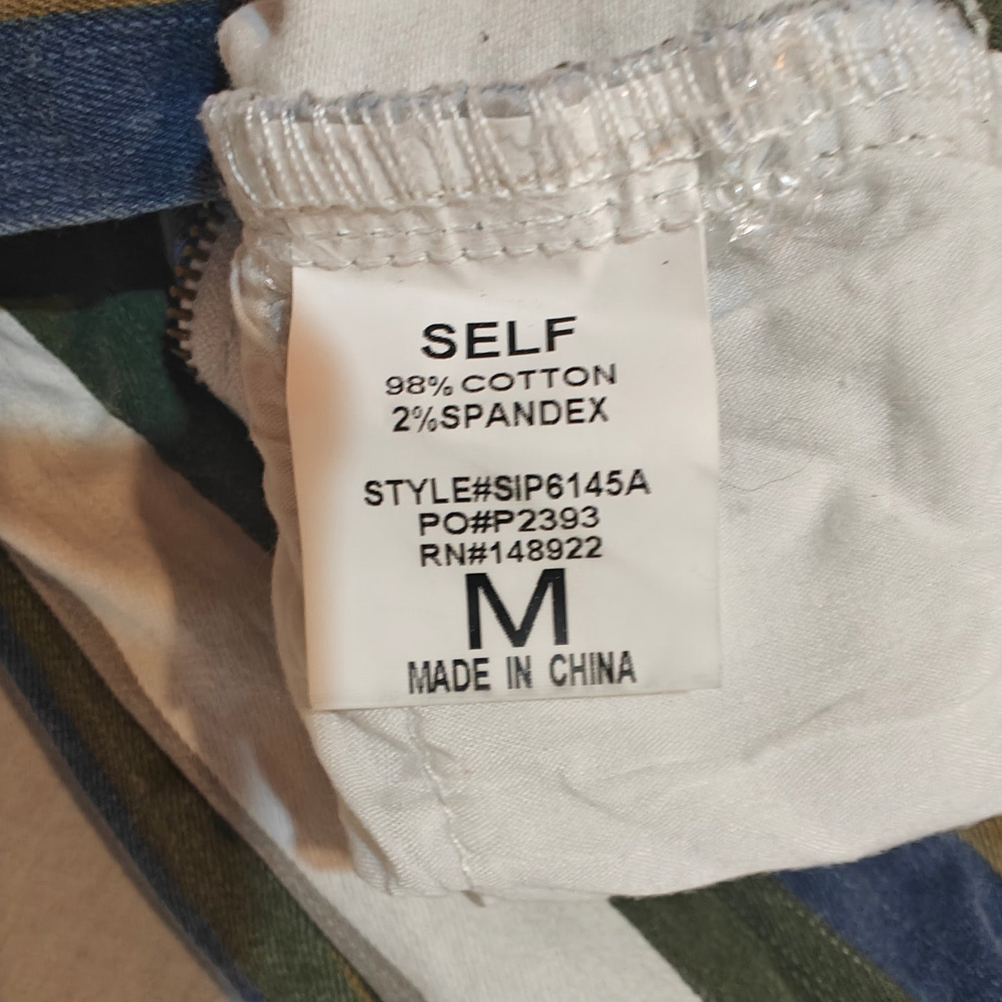 Striped Bell Bottom Jeans