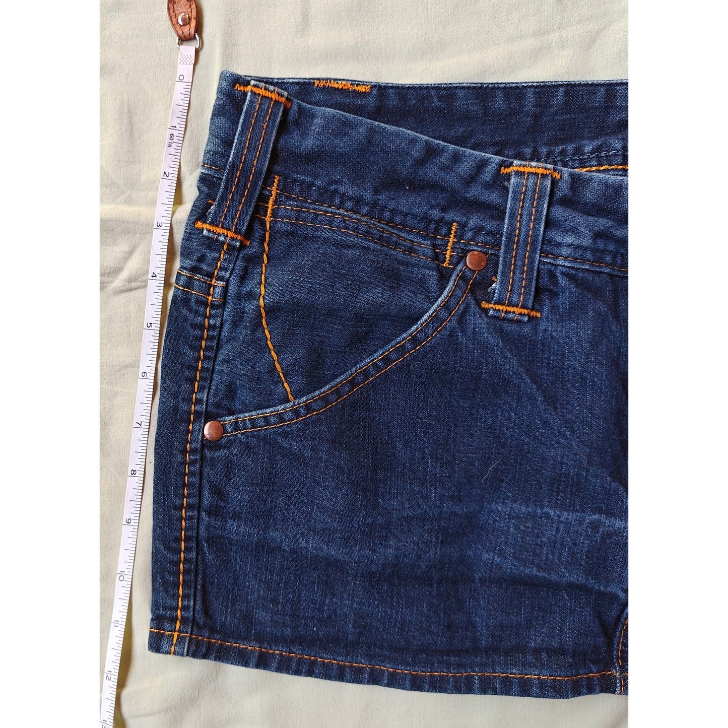 Dark Wash Denim Mini