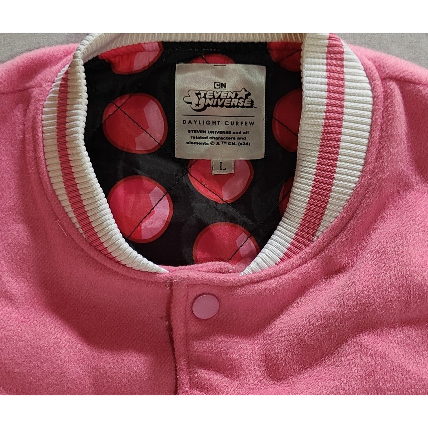 Steven Universe Pink Varsity Jacket