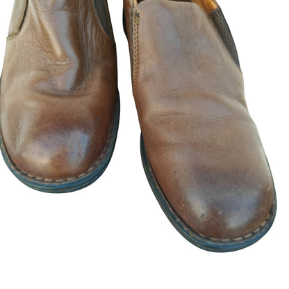 Women’s Brown Leather Loafers