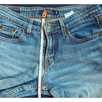 518 Low Rise Medium Wash Bootcut Jeans