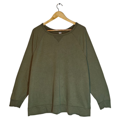 Olive Green Crewneck Sweatshirt