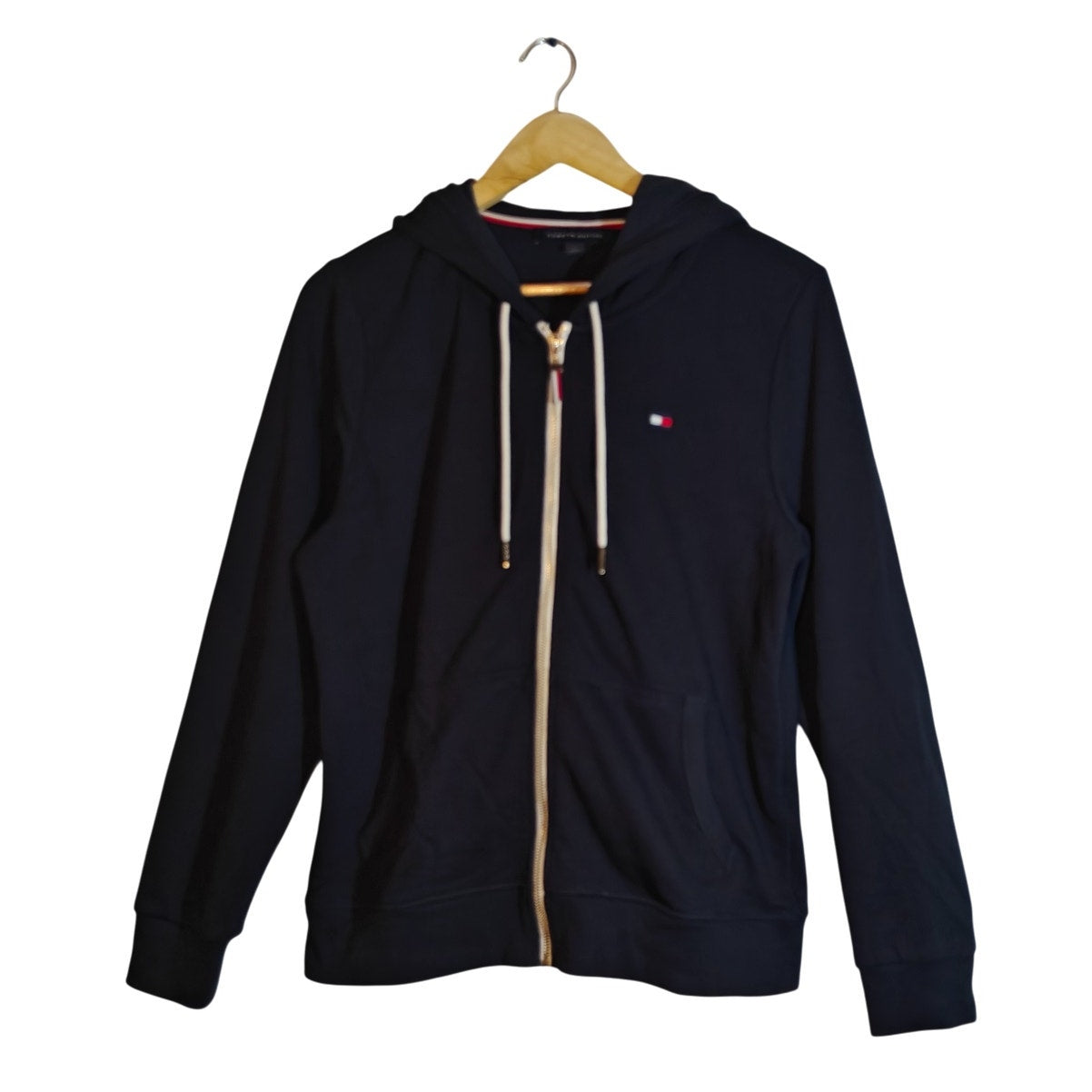 Navy Zip-Up Hoodie