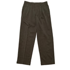 Wool Blend Pleated Dress Pants