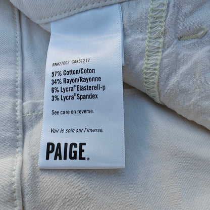 White Mayslie High Rise Joggers