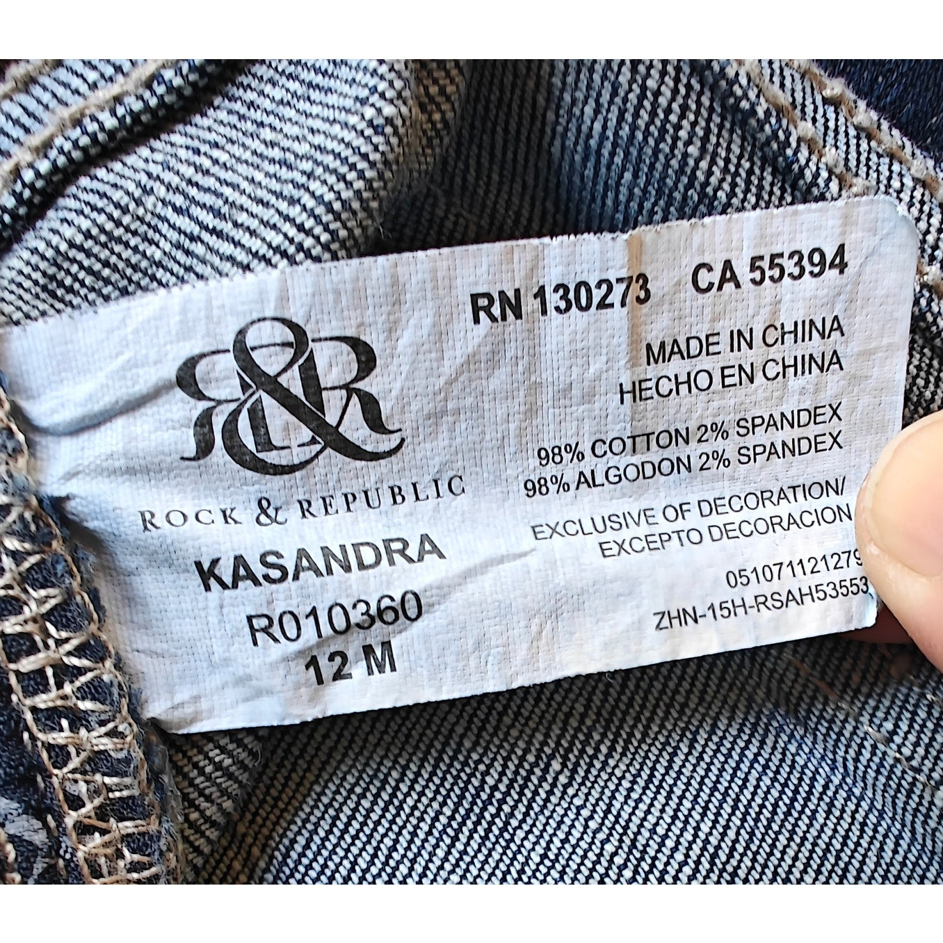 Dark Wash Kasandra Mid Rise Bootcut Jeans