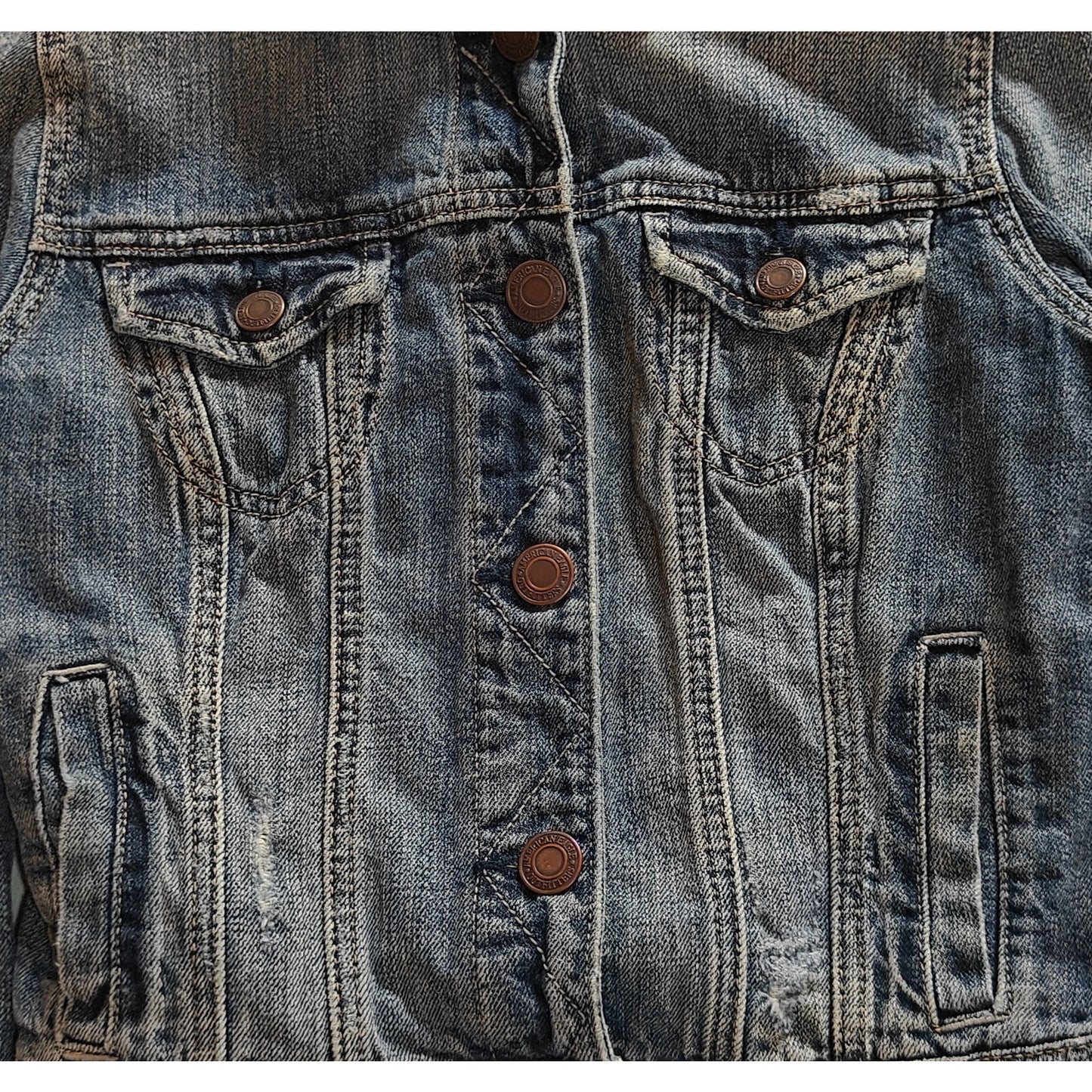 Cropped Denim Jacket