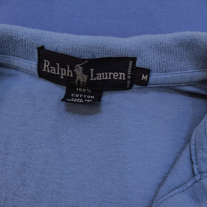 Light Blue Polo Shirt With Light Pink Pony Logo