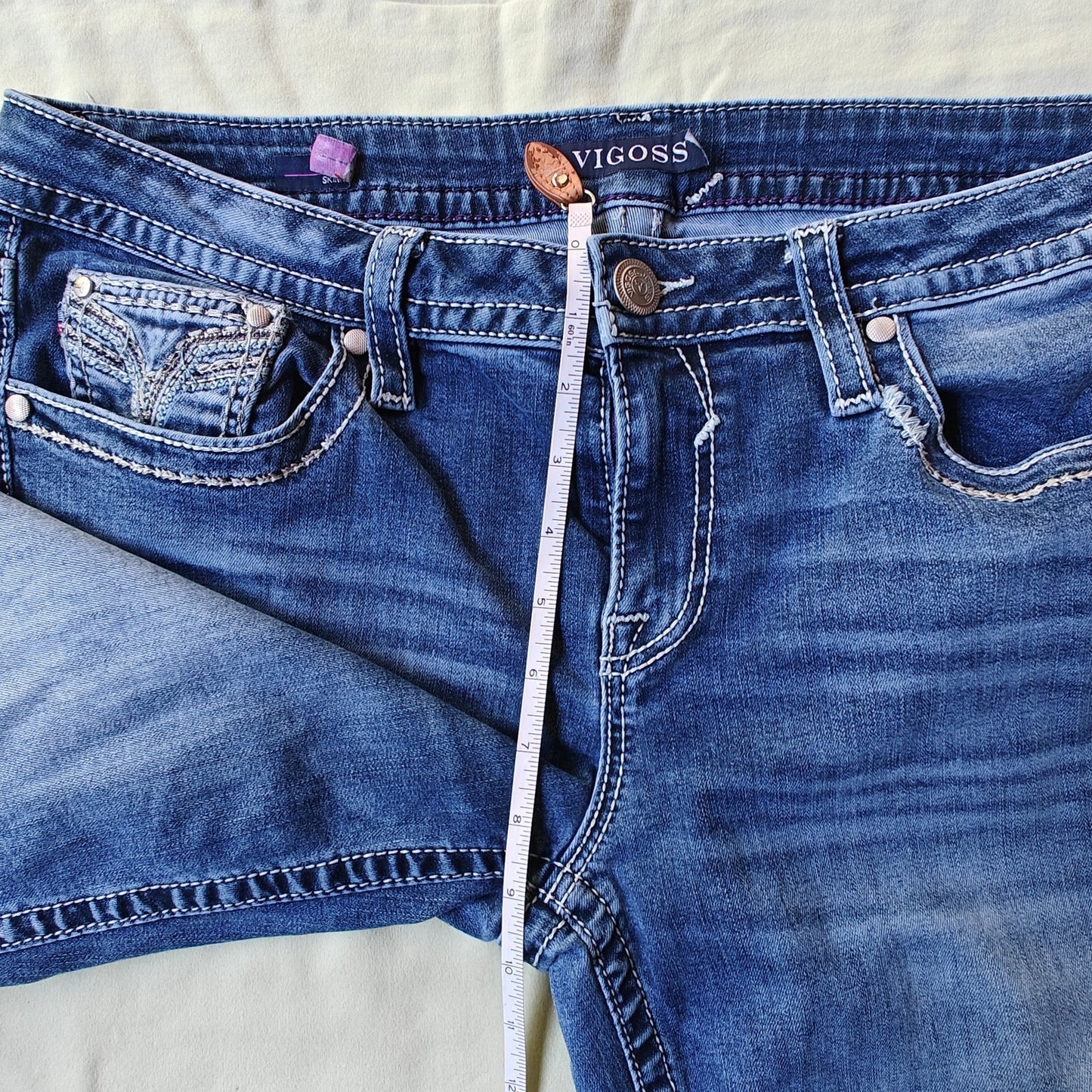 Chelsea Mid Rise Skinny Jeans