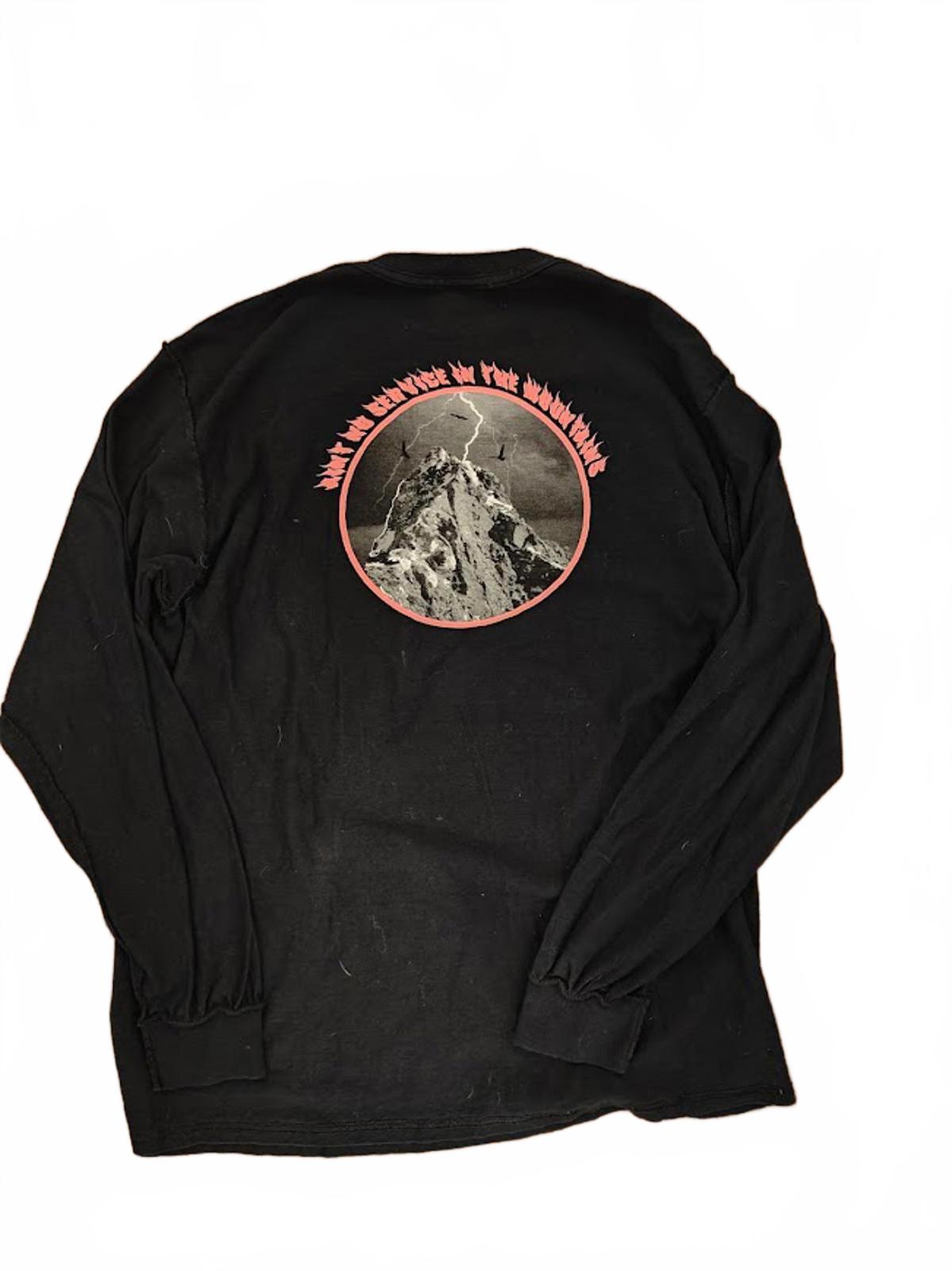 Black Travis Scott Long Sleeve Tour T-Shirt 2016