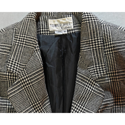 Glen Plaid Blazer