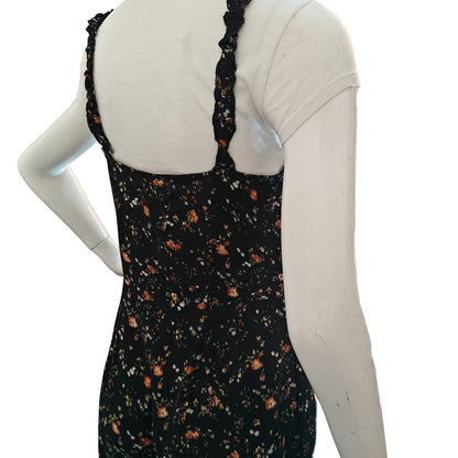 Black Floral Jumpsuit