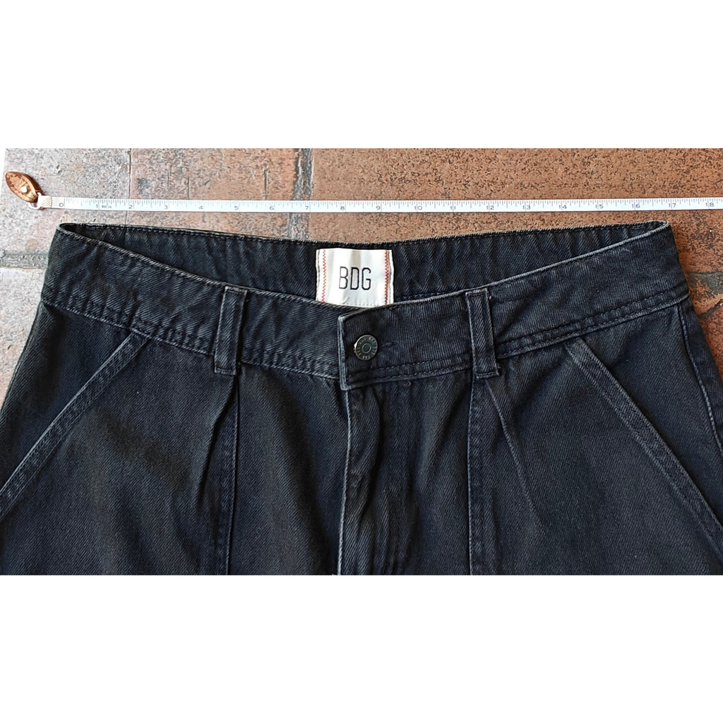 Black Wide Leg Cargo Pants
