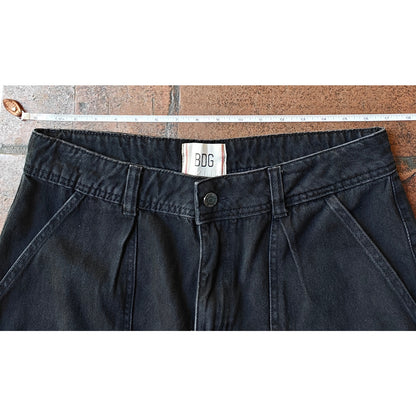Black Wide Leg Cargo Pants