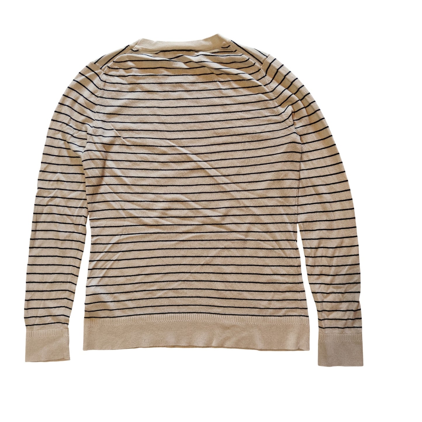 Silk Cashmere Striped Sweater