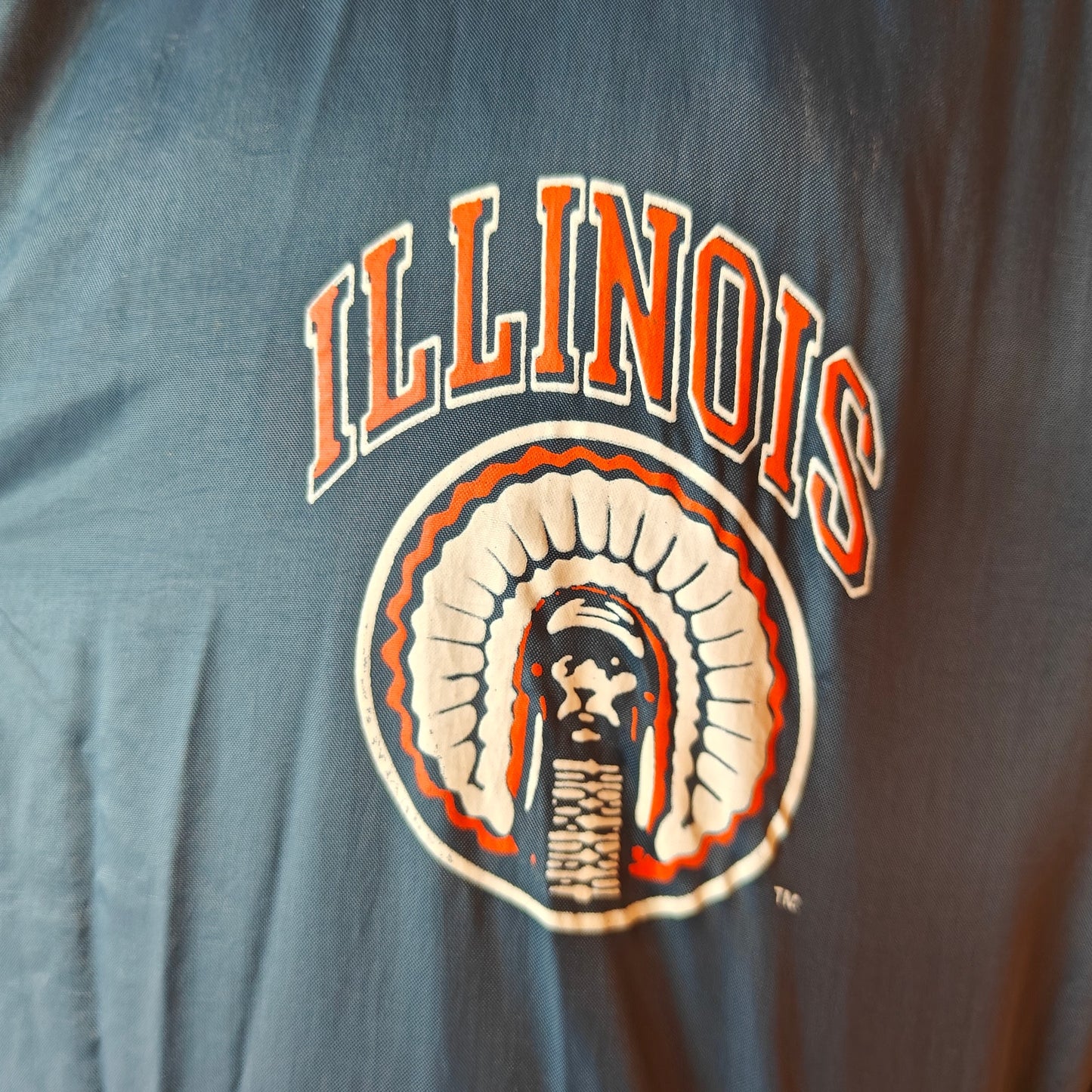 Navy Illinois Bomber Jacket