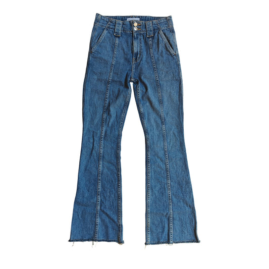 Medium Wash High Rise Flare Jeans