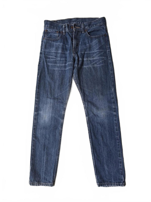 Medium Wash 520 Tapered Blue Jeans