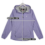 Spyder Lavender Hooded Windbreaker Jacket – Women’s Medium