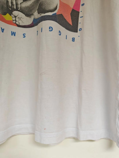 White Vintage Style Biggie Smalls T-Shirt
