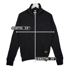 Polo Jeans Company Ralph Lauren Ribbed Quarter-Zip Sweater – Black