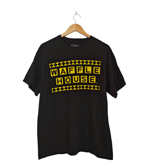 Waffle House Black Graphic Tee