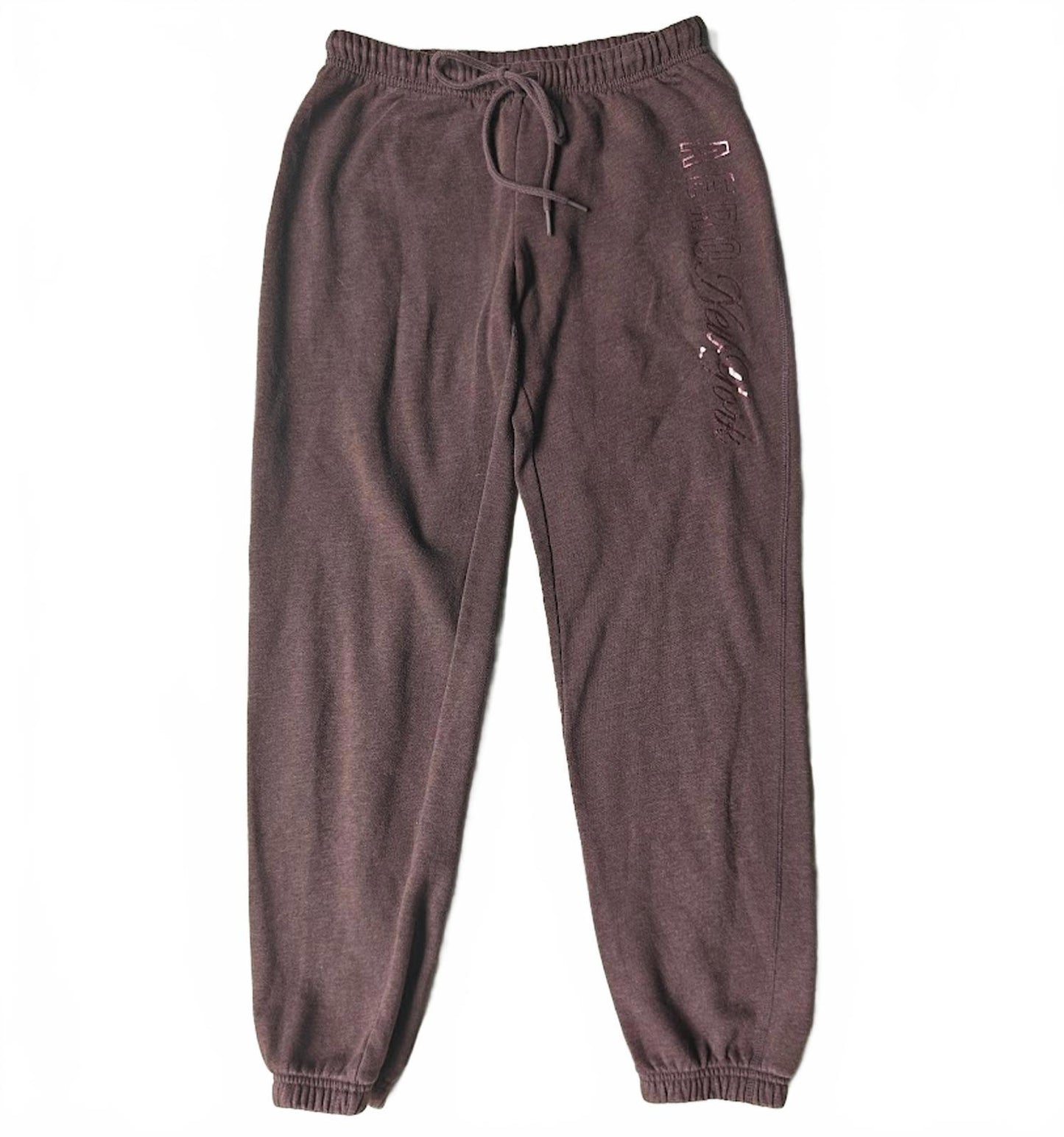 Brown Low Rise Sweats