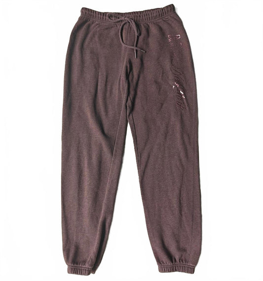 Brown Low Rise Sweats