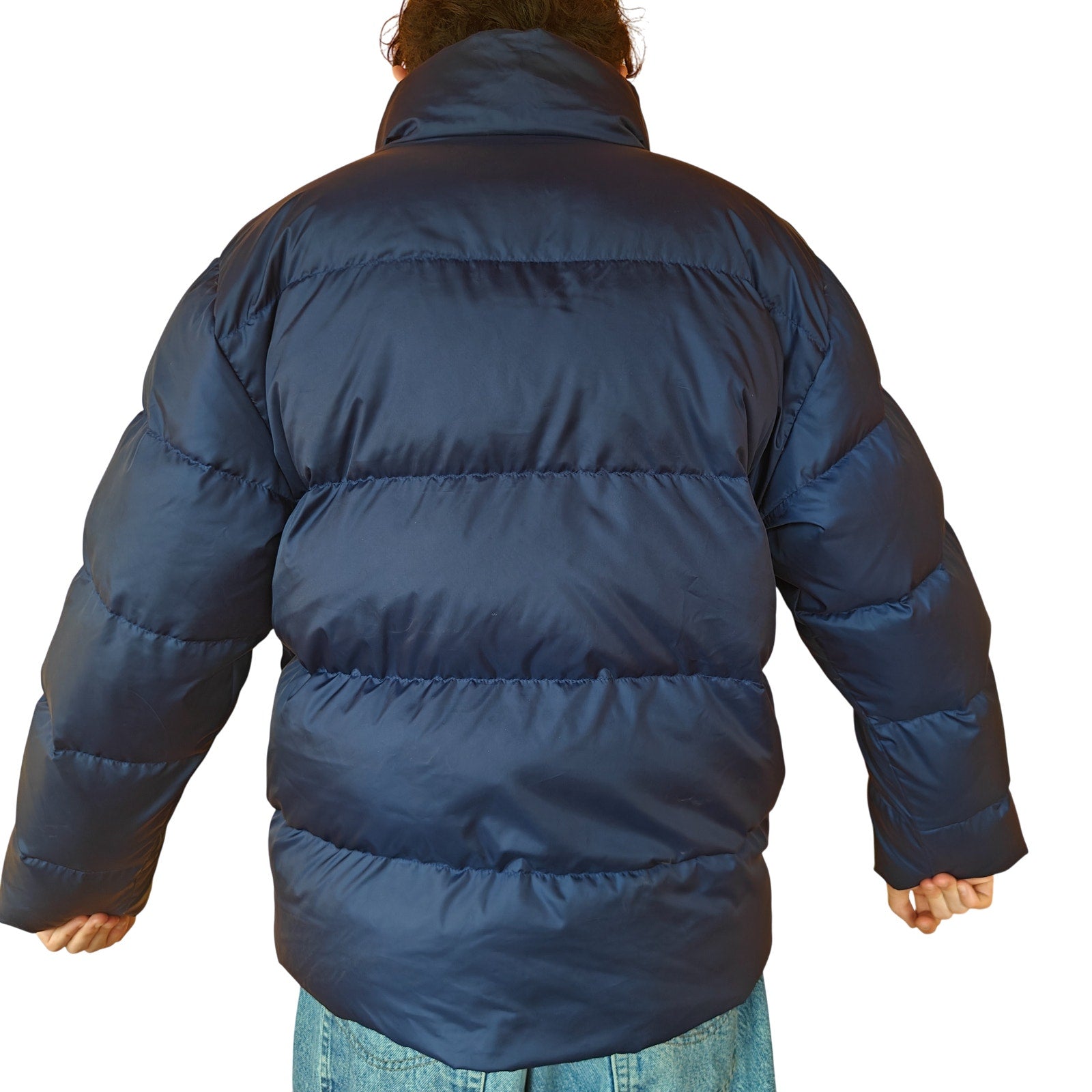 Navy Puffer Jacket