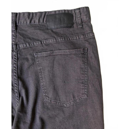Gray Men's Straight Leg Jeans
