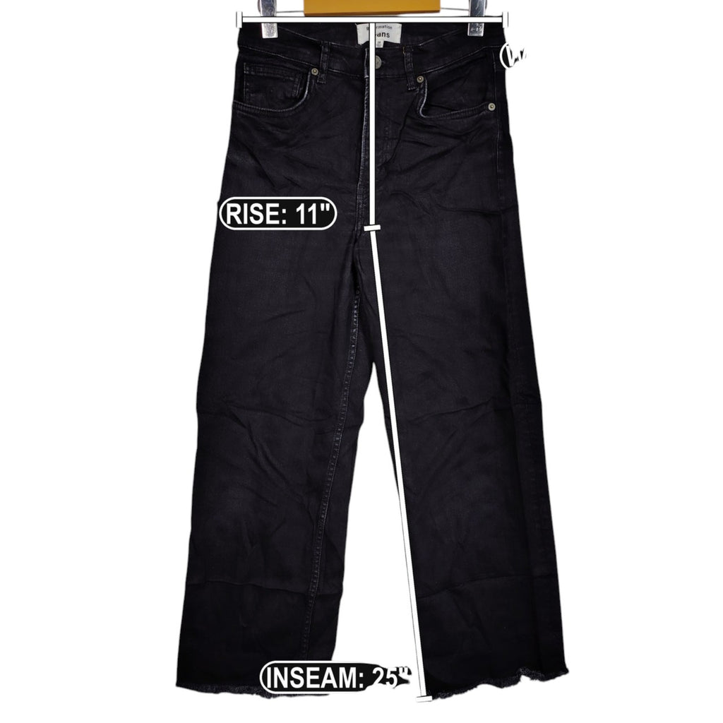 Reformation Black High-Rise Jeans – Size 28
