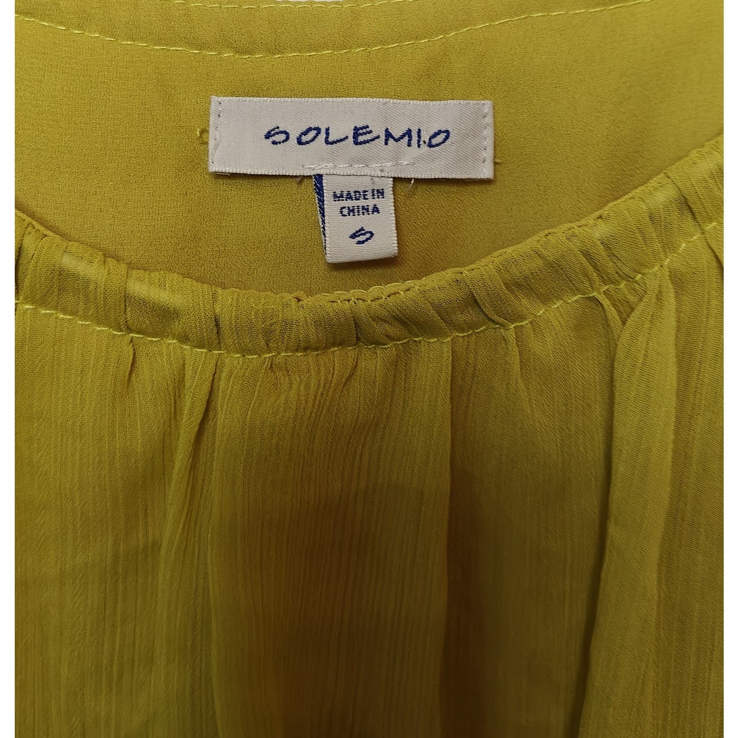 Mustard Off Shoulder Blouse