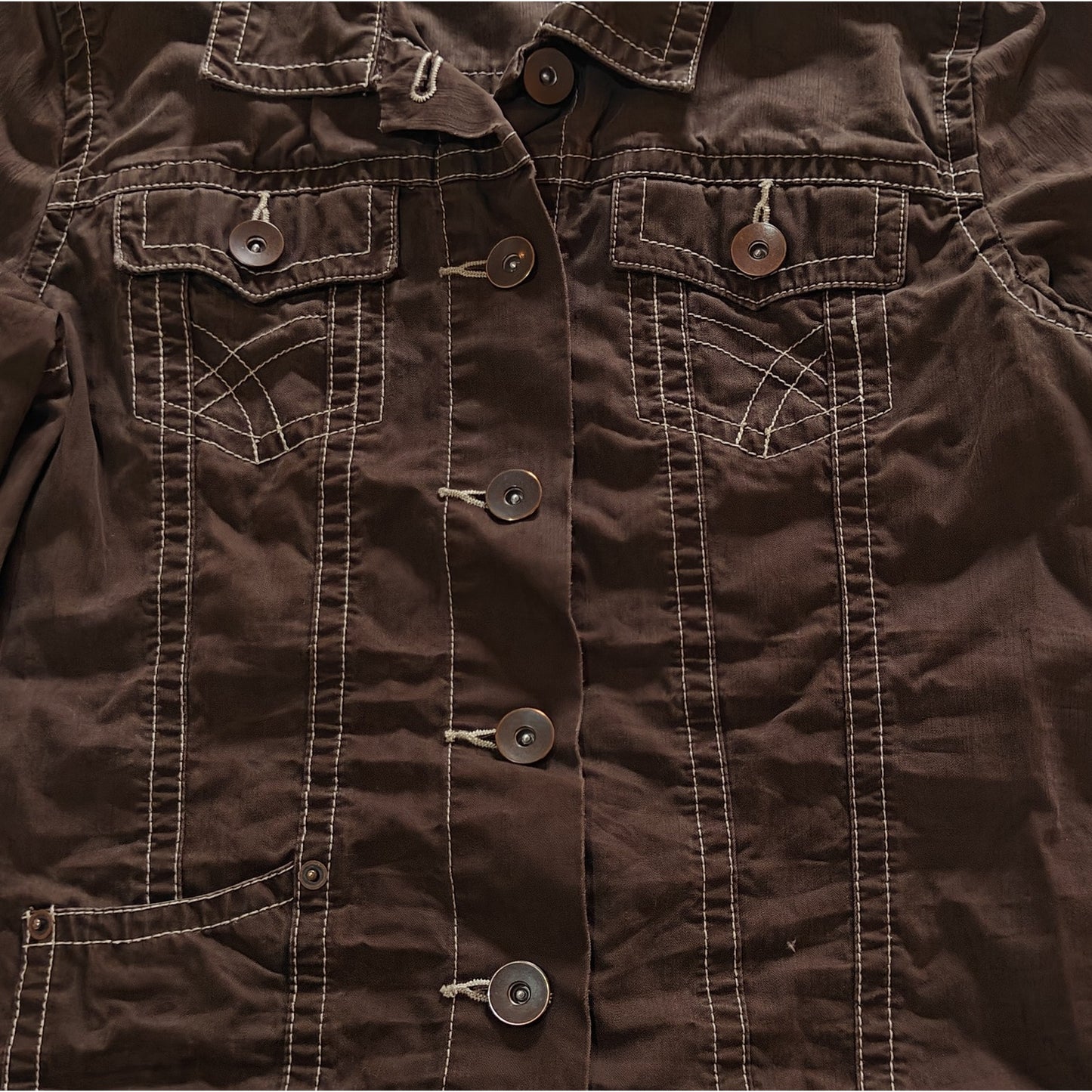Brown Denim Jacket
