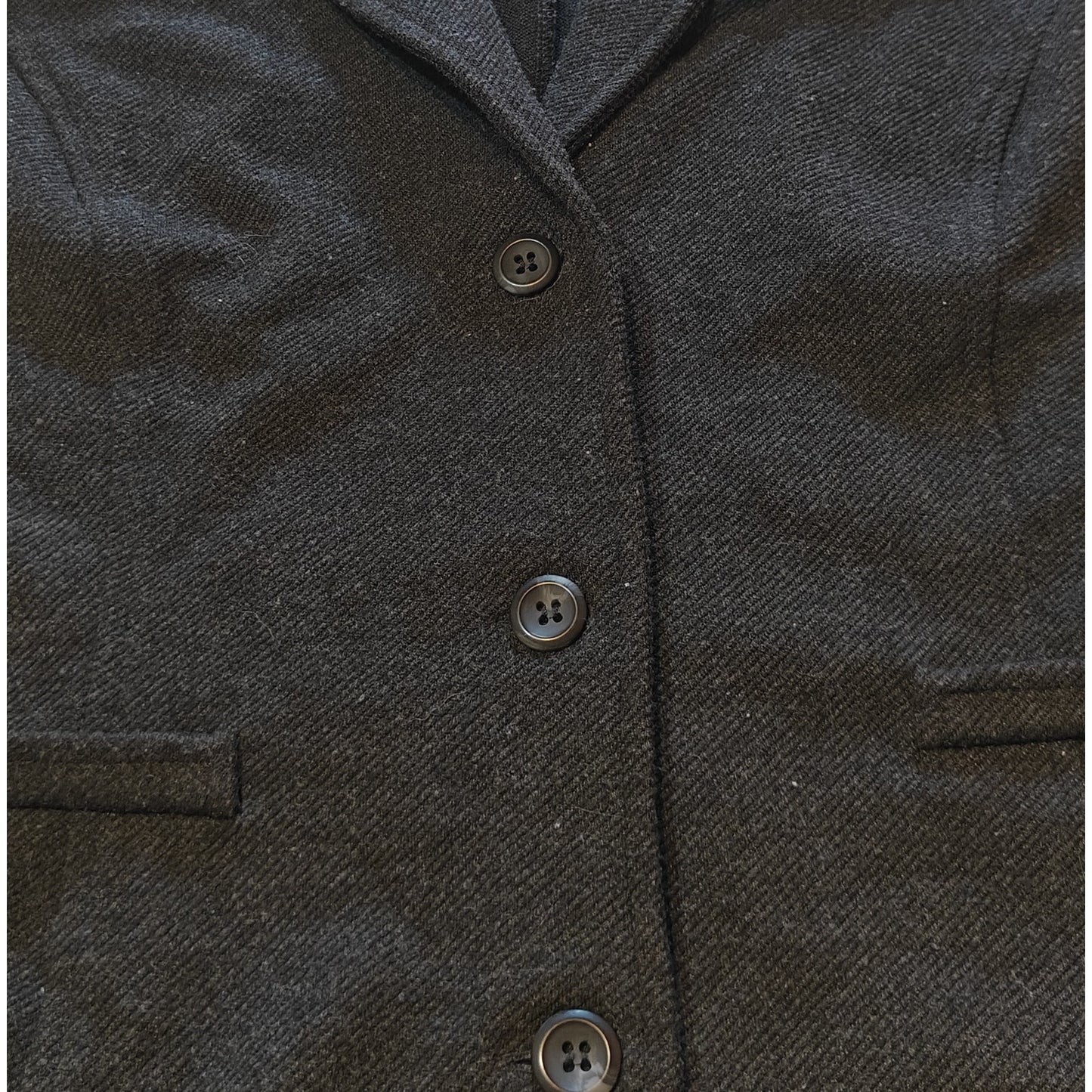 Stretch Black Tailored Vest